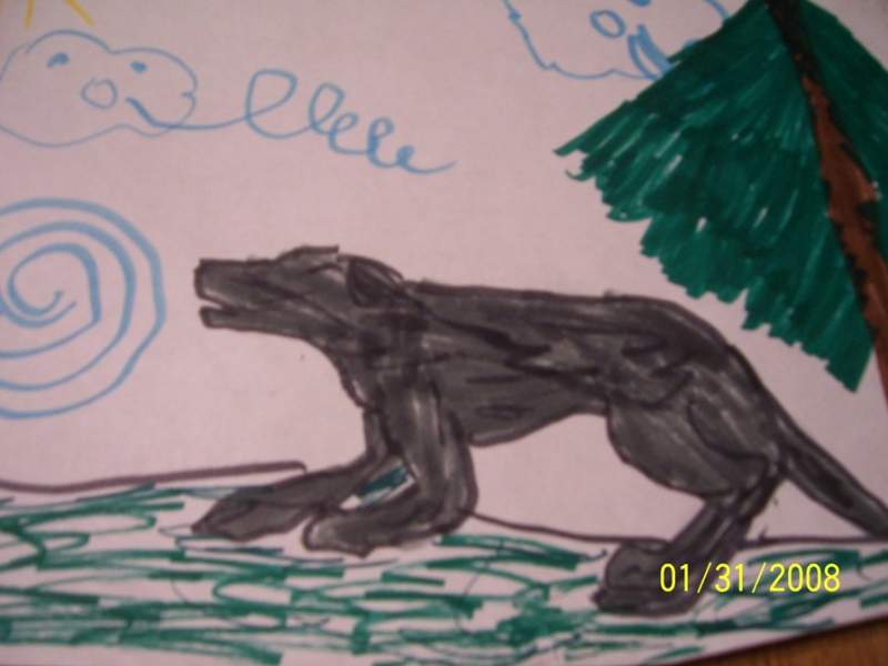 A pic my baby sister did for me.