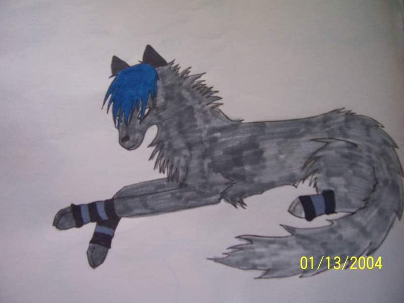 blue