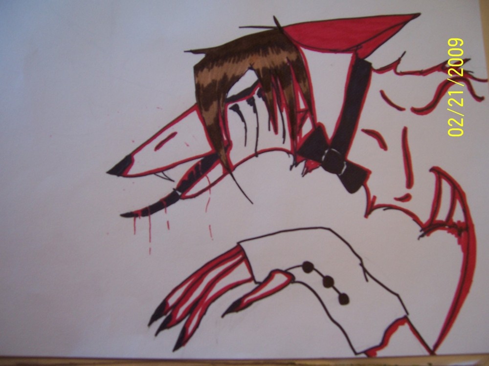 I'll taste your blood tonight