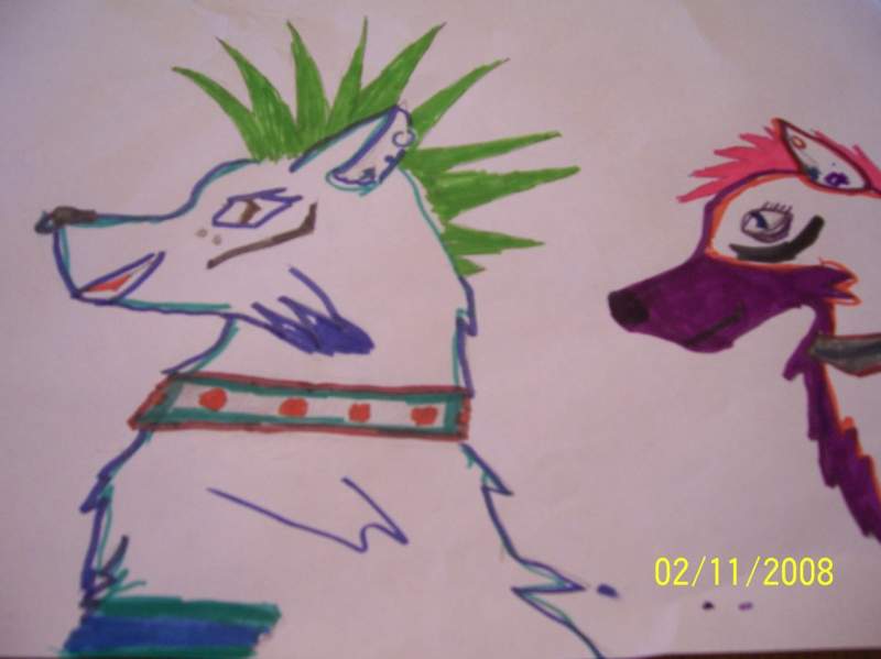 my baby sister coloured this