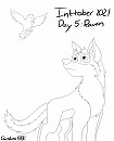 Inktober 2021 - Day 5: Raven