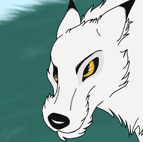 The white wolf