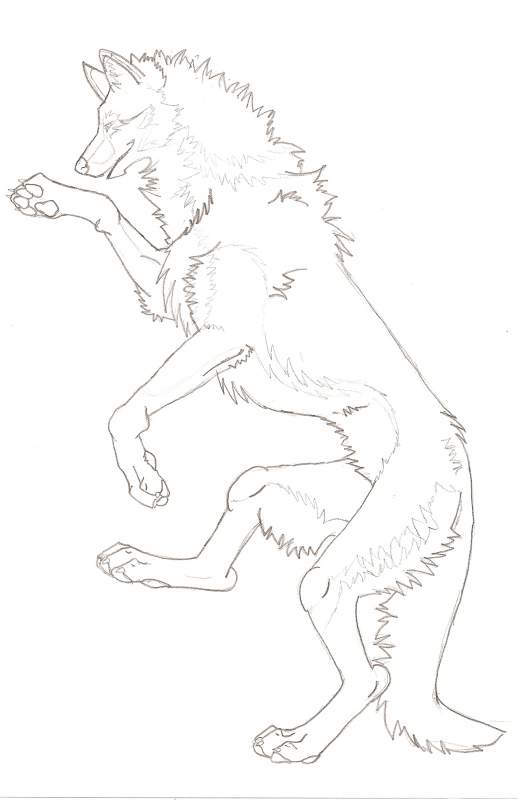 Sketch of me (dancing)
