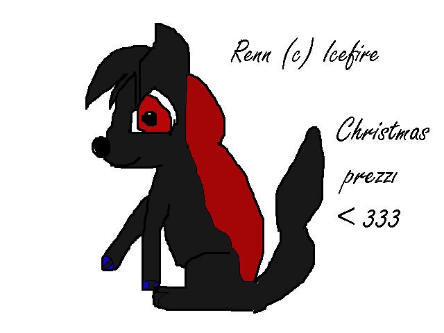 Renn. Christmas Prezzie for Icefire.