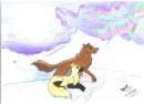 Lexi and Chester for I am Alue the Wolf