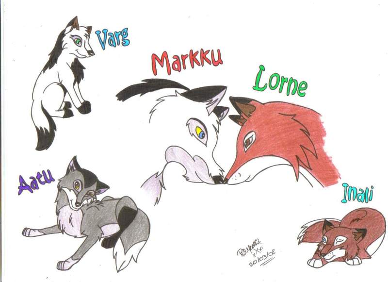 			Markku, Lorne and cubs