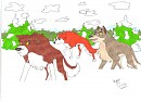  Family trouble?  Coloured.