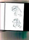 Sketchbook doodles 2 - Stef and Saba/Ruby