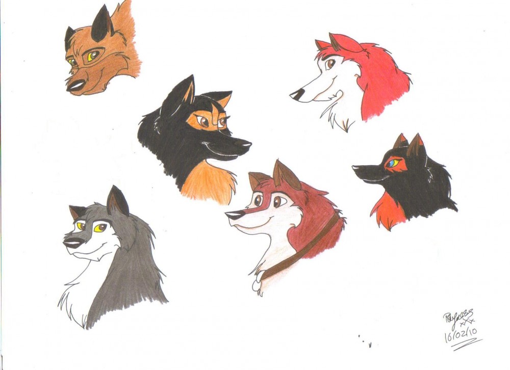 Various charries