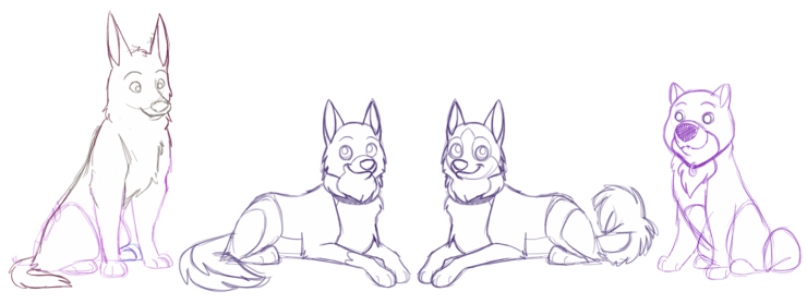 Character page sketches 2