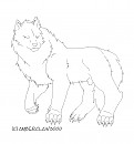 Long Haired Lineart