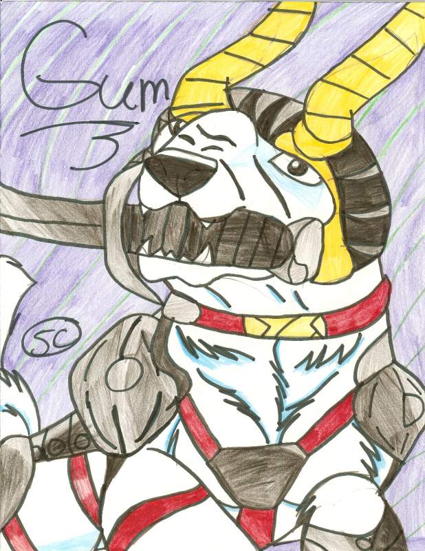 Gum the armored fighter