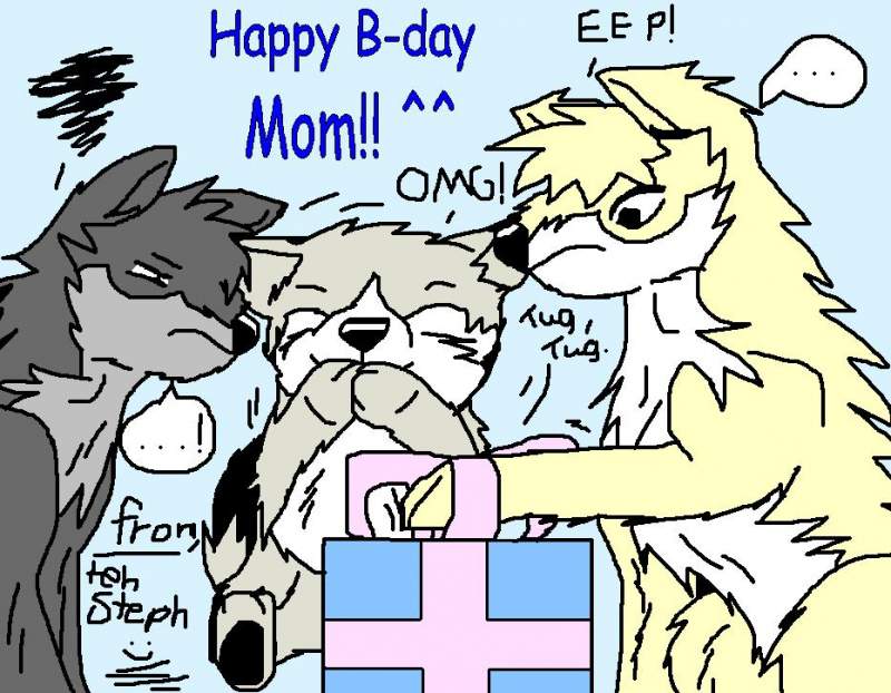 Happy (another late) b-day, Mom