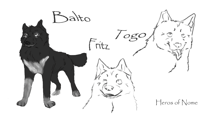 Heros of Nome doodle