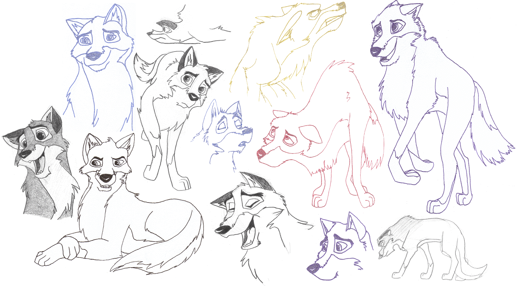 Balto Collage