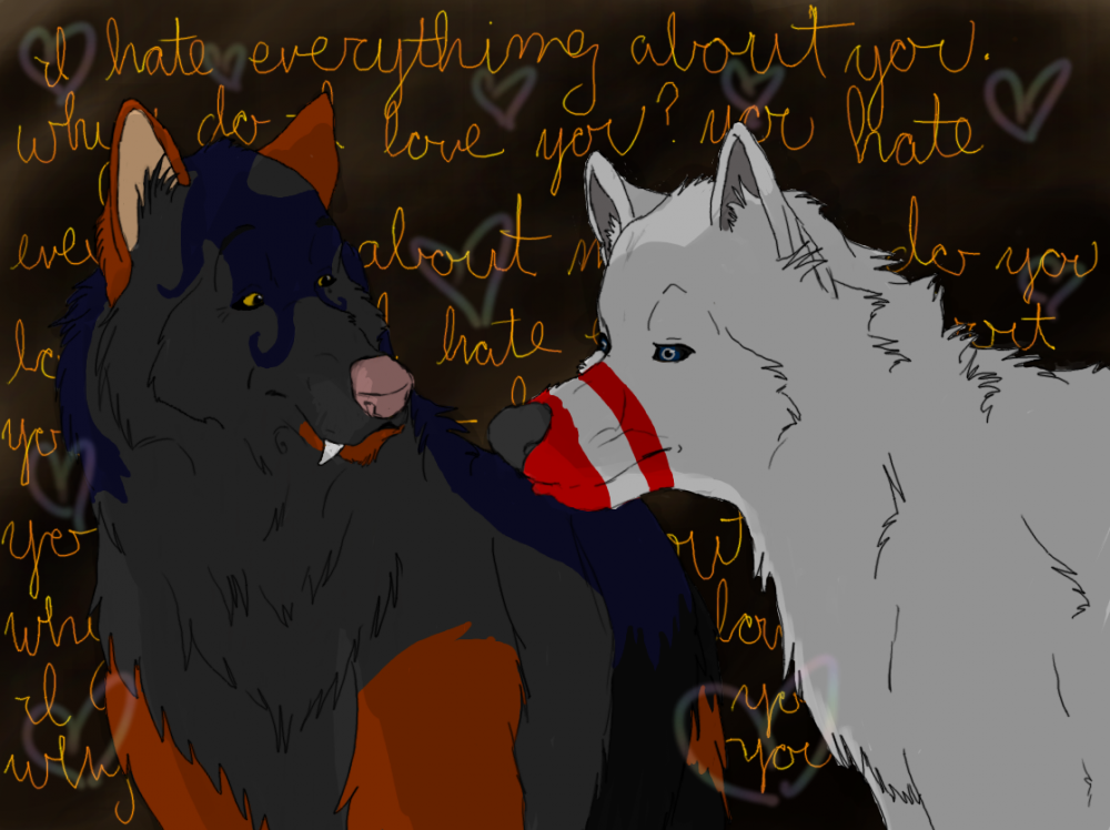 I hate you... I love you