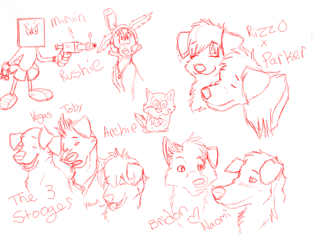 Sketch montage