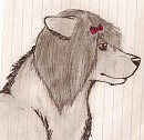 Ren with Gel Pen
