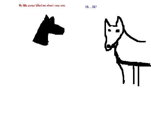I was killed by my little ponys