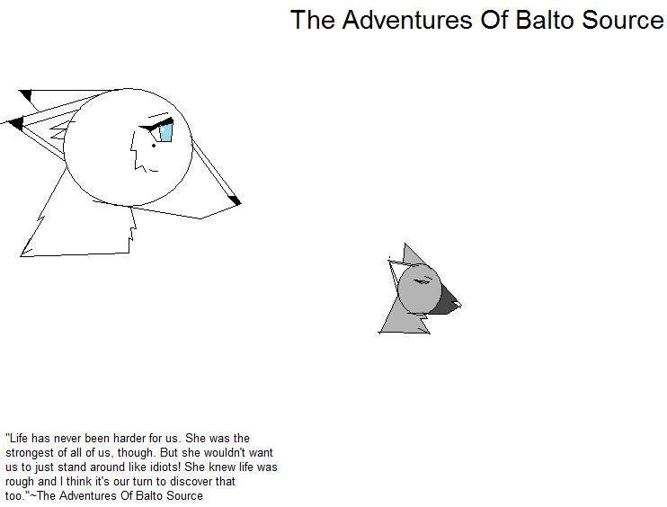The Adventures Of Balto Source Paint Cover