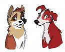 A coloured sketch