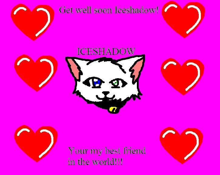 Get well soon Iceshadow