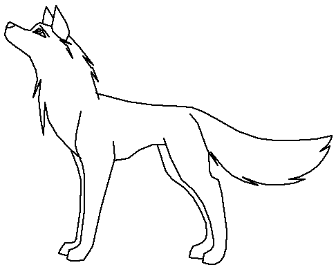 Dog lineart