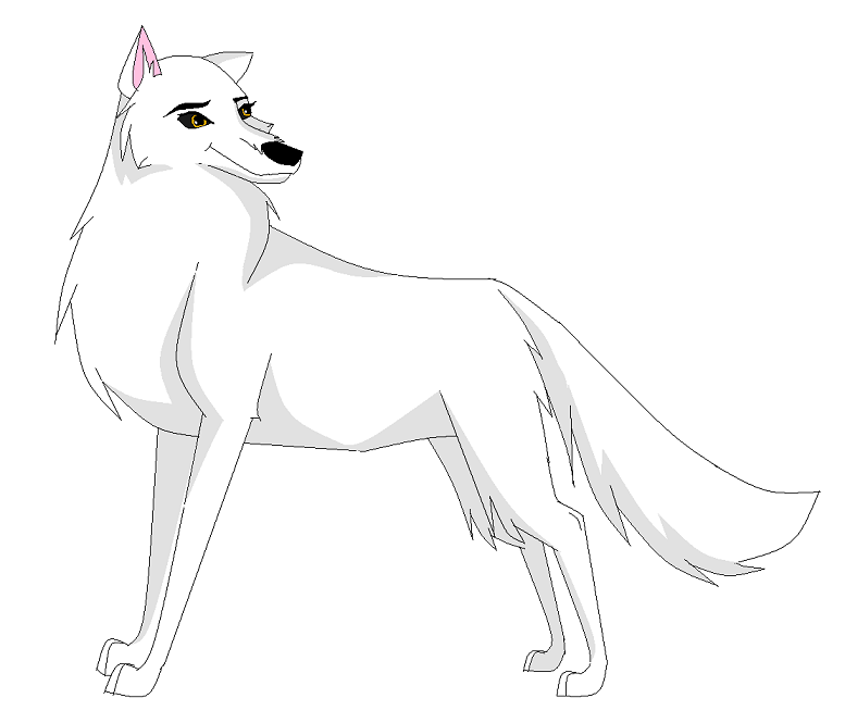 Young Aniu/White Wolf