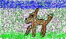 Sprayed wolf