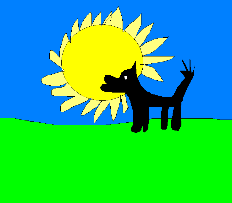 Howling wolf...