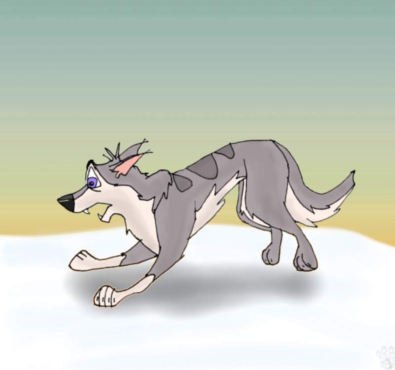 Star Running Away