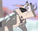 Star after the sled crash