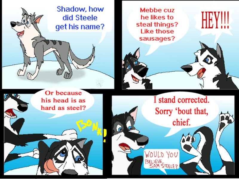 How Steele got his name