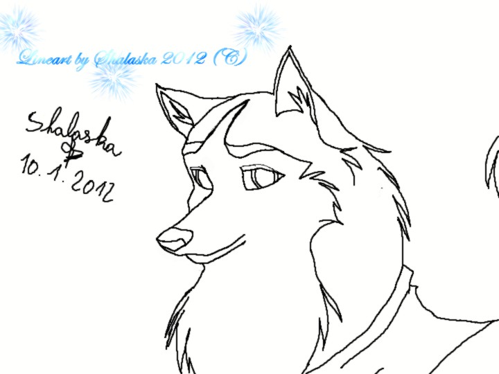 Jenna lineart