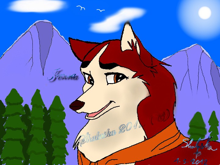Jenna lineart 2 coloré