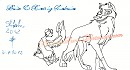 Balto & Boris Lineart Standard