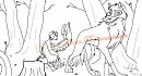 Balto & Boris Lineart Fan by Shalaska