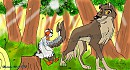 Balto et Boris dans la forêt