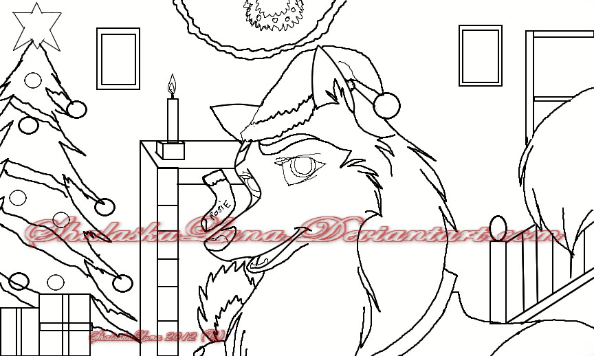 Jenna Noël lineart