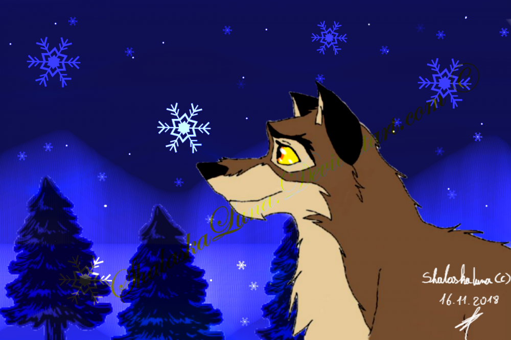 Snowing