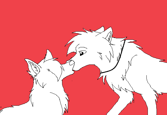 .::Kissin' lineart::.
