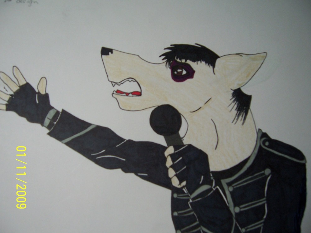 Re-upload of MCR's Gerard Way.