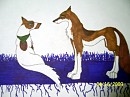 Jackson and Lassie