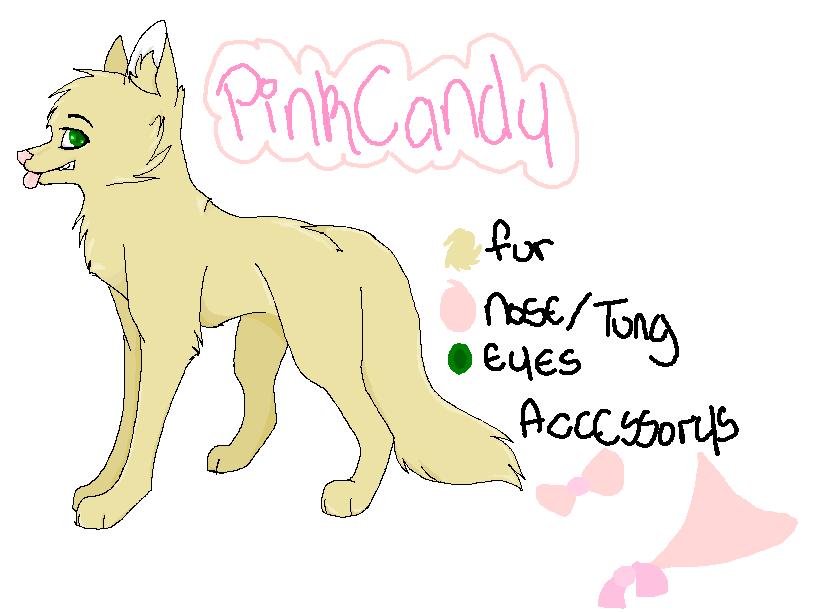 My Fursona PinkCandy