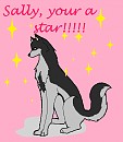 Sally your a star!!!!!!!!