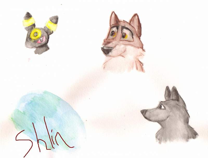 Doodling with Watercolor Pencils...