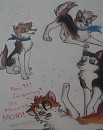 Antara and company doodles
