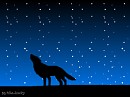 Howling Wolf Wallpaper