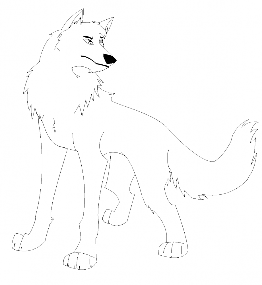 Wolfeh Lineart