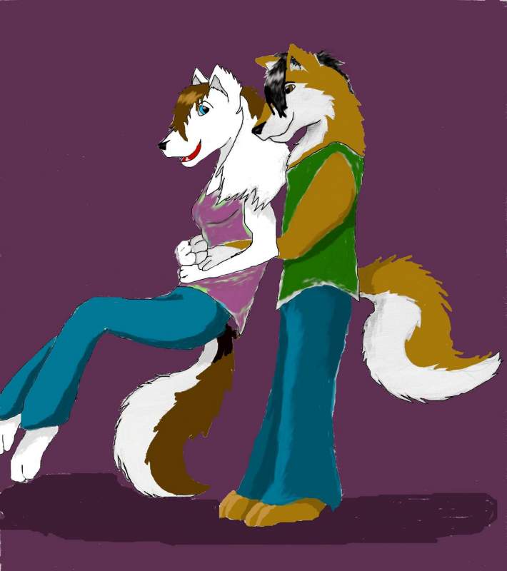 Peter Petrelli and Saphire anthro